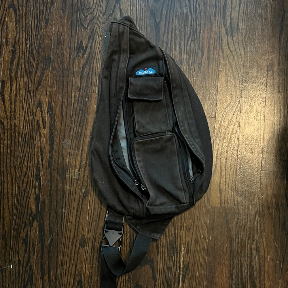 KAVU Dark Brown Belt Bag